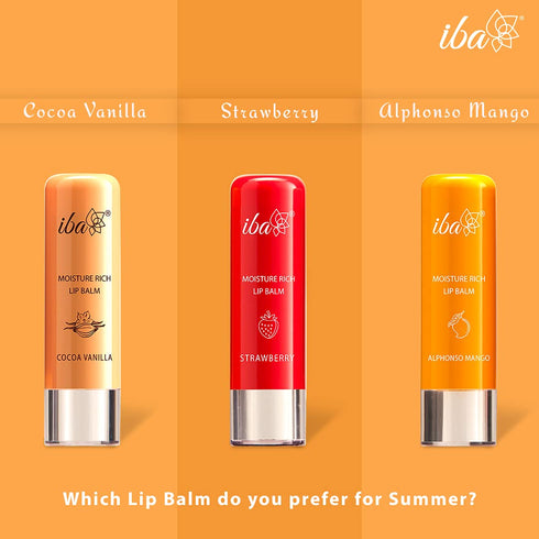 Iba Lip Balm Trio